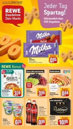 Vorschau von dem Prospekt des Geschäftes Rewe, gültig ab dem 17.08.2026