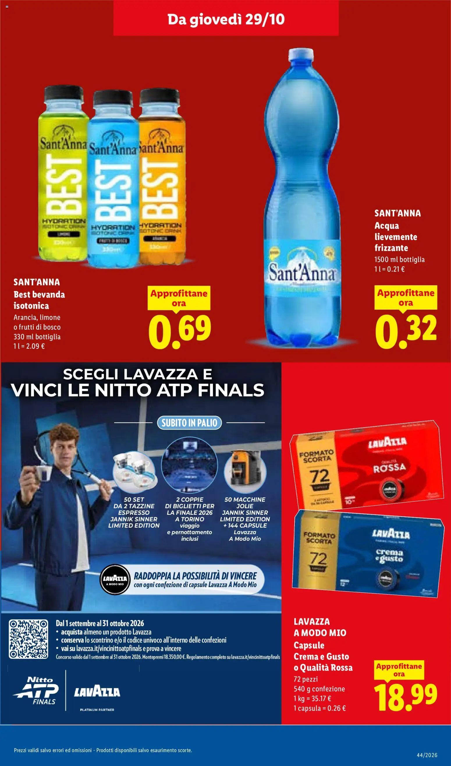 Anteprima dell'opuscolo Lidl volantino dal negozio Lidl valido da 29/10/2026