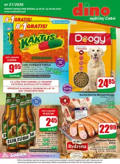 Pogląd gazetki "Dino gazetka" ze sklepu Dino ważnej od 29.07.2026