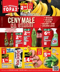 Pogląd gazetki "Topaz gazetka - Ceny małe na stałe" ze sklepu Topaz ważnej od 07.05.2026