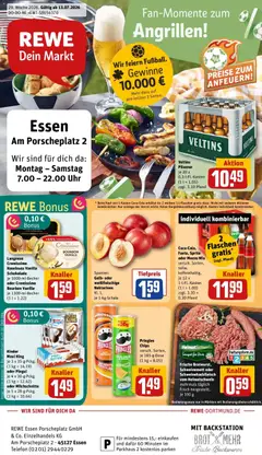 Vorschau von dem Prospekt des Geschäftes Rewe, gültig ab dem 13.07.2026
