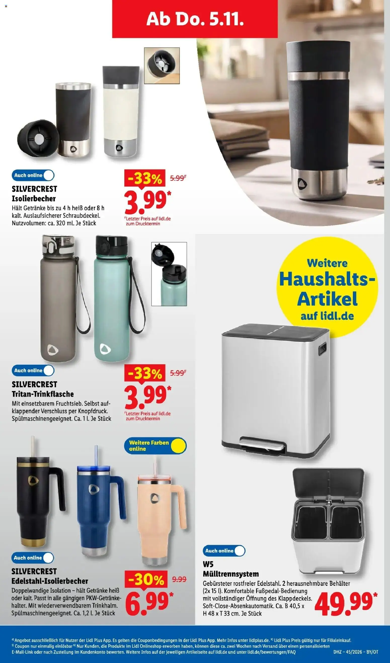 Vorschau von dem Prospekt des Geschäftes Lidl, gültig ab dem 02.11.2026