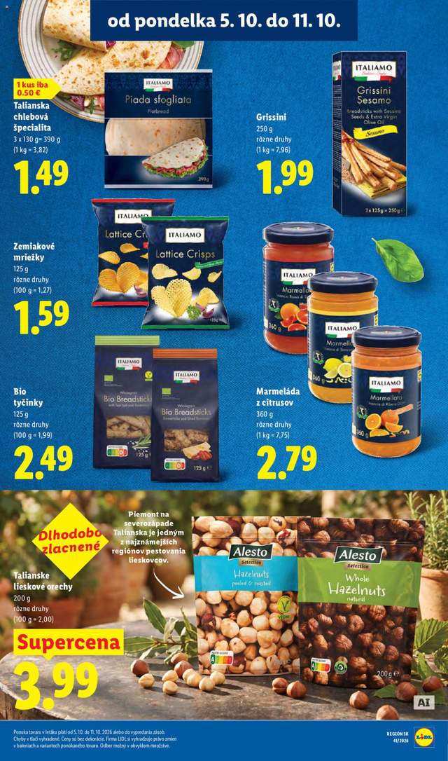 Nový Lidl leták od 05.10.