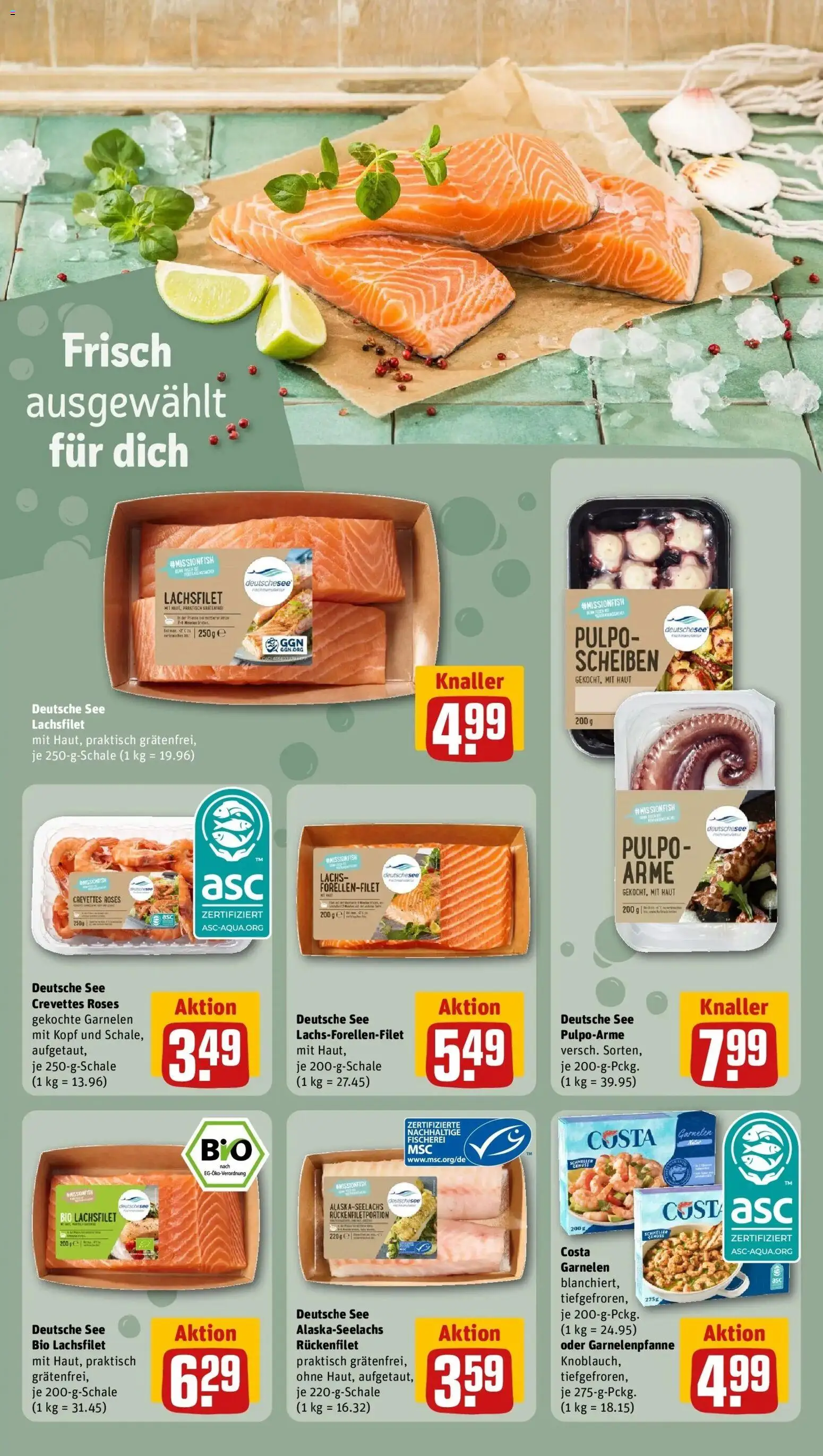 Vorschau von dem Prospekt des Geschäftes Rewe, gültig ab dem 12.10.2026