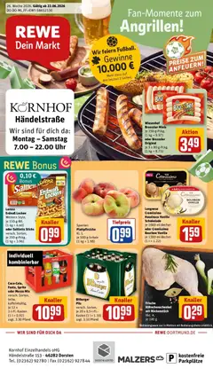 Vorschau von dem Prospekt des Geschäftes Rewe, gültig ab dem 21.06.2026