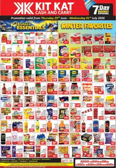Preview of KIT KAT Cash & Carry flyer valid from 25/06/2026