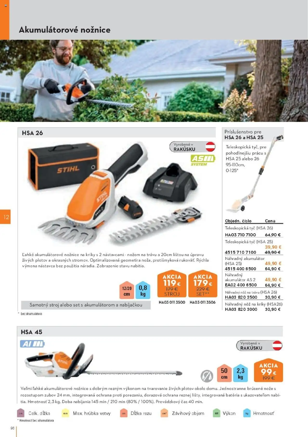 Náhľad STIHL letáku platného od 29.09.2025 - Batéria, Akumulátor