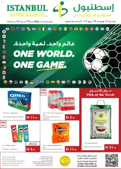 Preview of the catalogue Istanbul Supermarket catalogue of store Istanbul Supermarket valid from 11 Jun, 2026