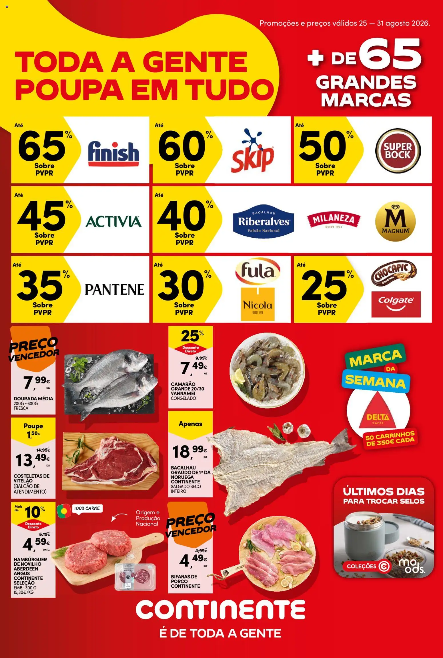 Pré-visualização do folheto da loja Continente válida a partir de 25/08/2026