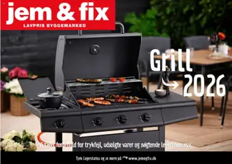 Eksempel på tilbudsavis Jem & fix - Grillkatalog fra butik Jem & fix gyldig fra 28/04/2026