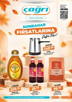 Çağrı Market Çağrı Market - Güncel Katalog 02.10.2026 - Broşürünün önizlemesi