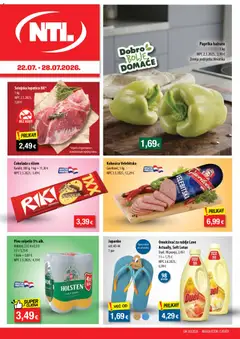 Pregled letka NTL Katalog trgovine NTL vrijedi od 23.07.2026