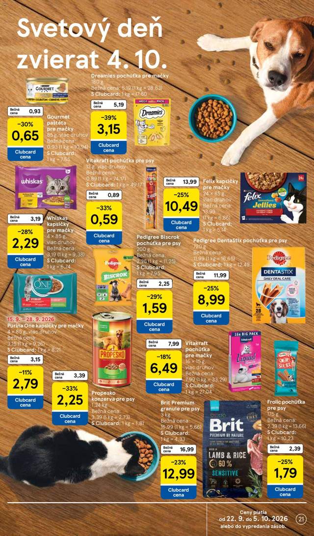 Nový Tesco leták od 23.09.