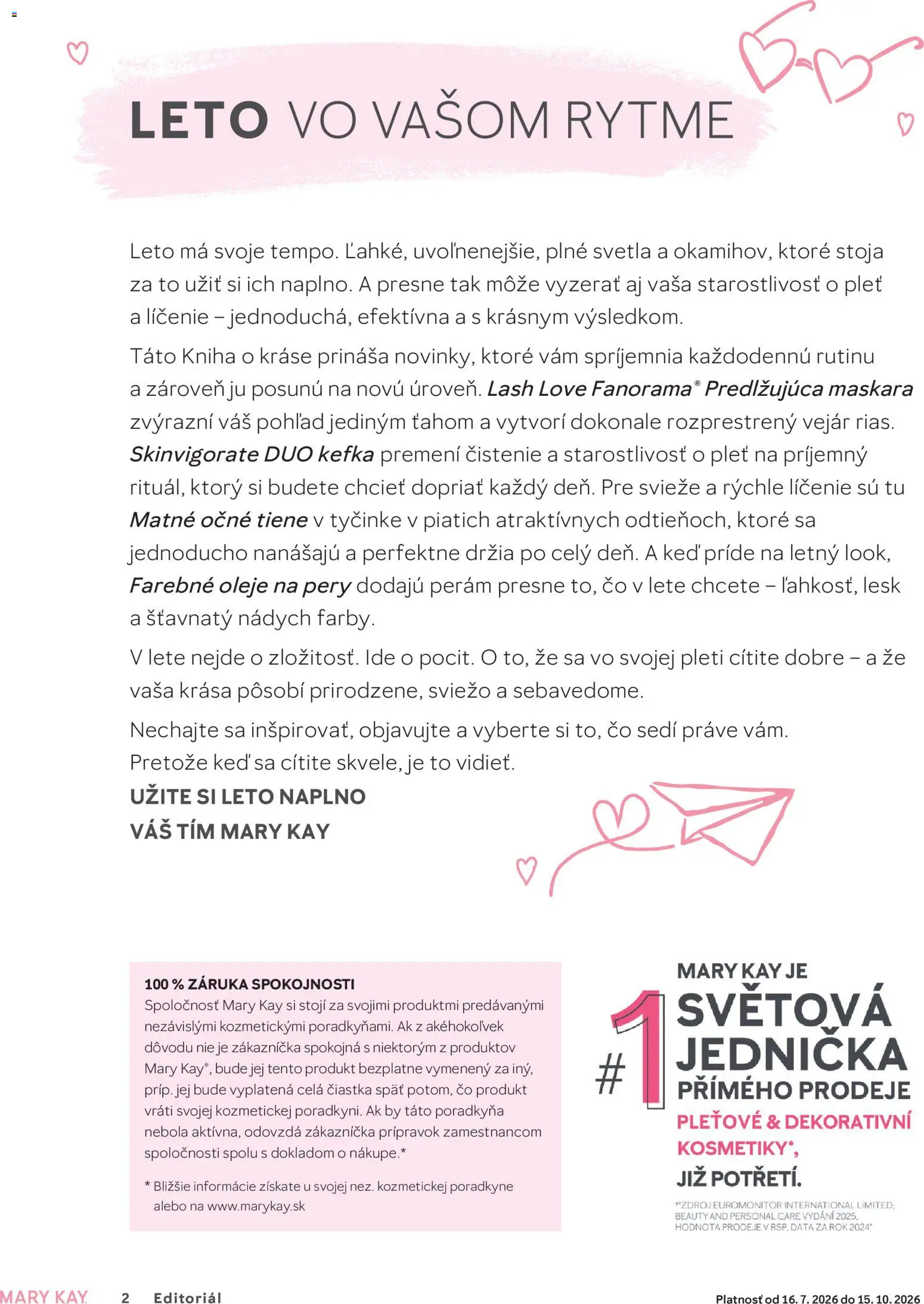 Náhľad Mary Kay letáku platného od 30.06.2026 - Kniha, Svetlá, Očné tiene