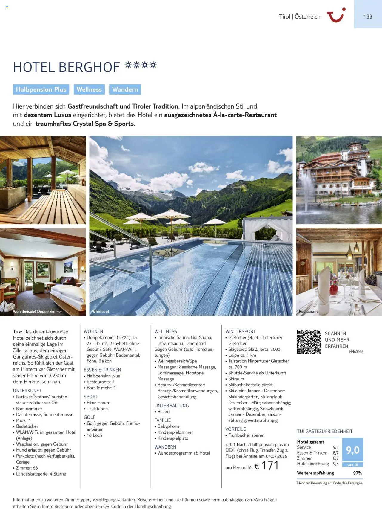 Vorschau von dem Prospekt des Geschäftes TUI, gültig ab dem 01.11.2025 - Ski, Babybett, Snowboard
