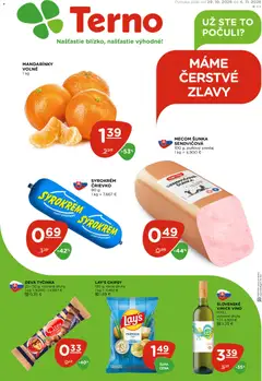 Náhľad Terno letáku platného od 29.10.2026