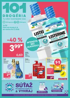 Náhľad 101 drogerie letáku platného od 05.08.2026