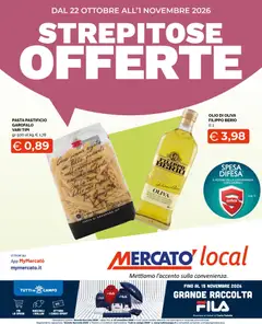 Anteprima dell'opuscolo Mercatò volantino Local dal negozio Mercatò valido da 22/10/2026