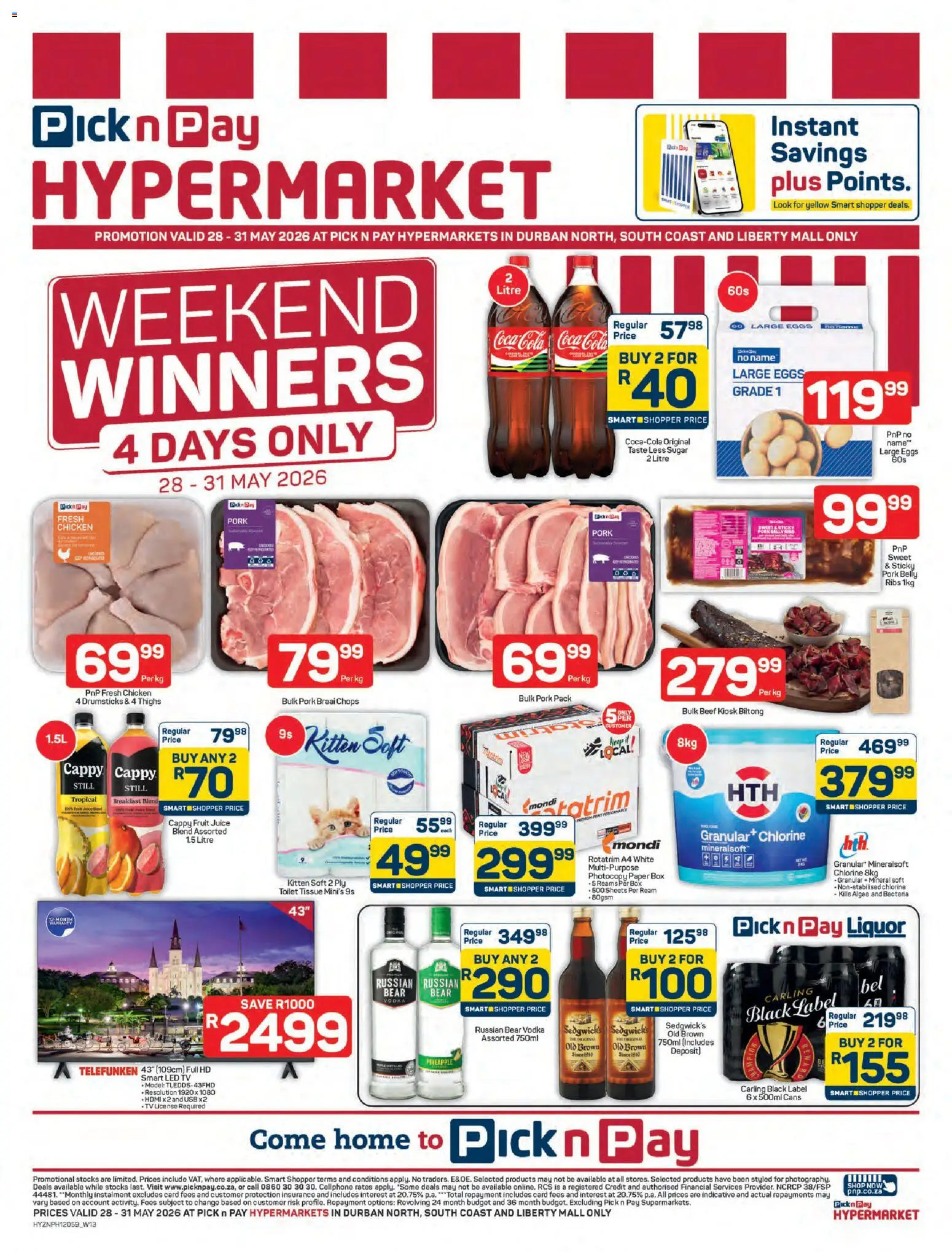 Preview of Pick n Pay flyer valid from 28/05/2026