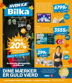 Eksempel på tilbudsavis Bilka - Nonfood fra butik Bilka gyldig fra 18/09/2026