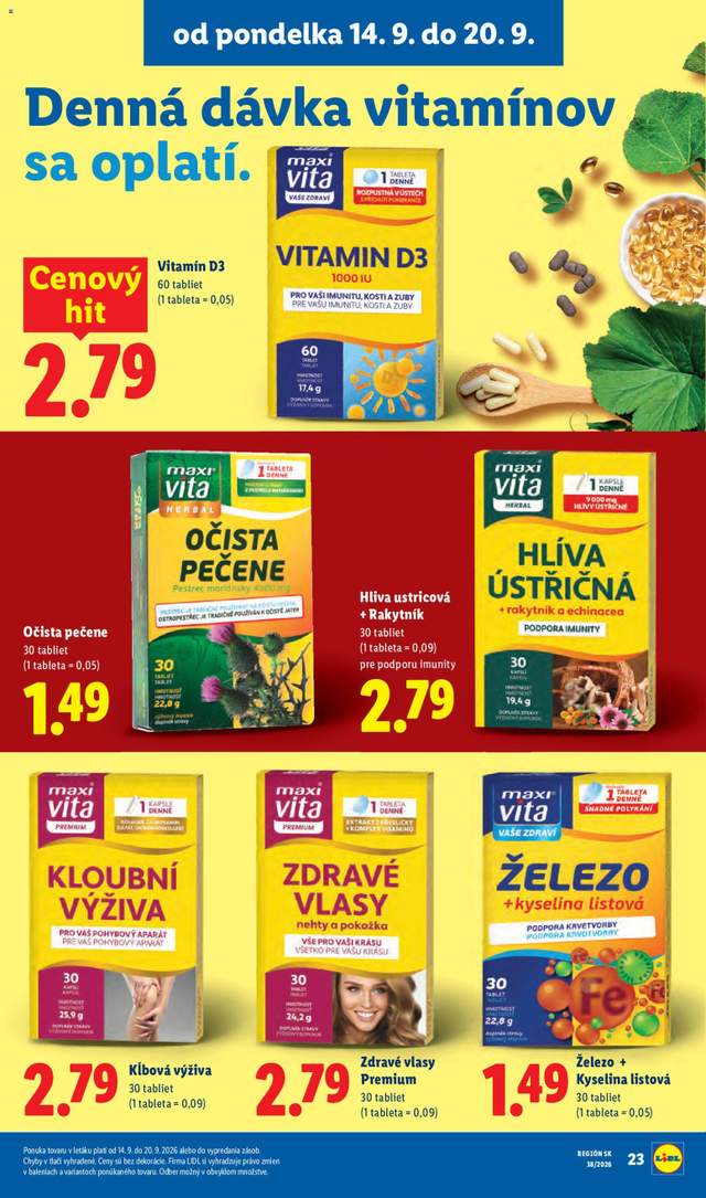 Nový Lidl leták od 14.09.