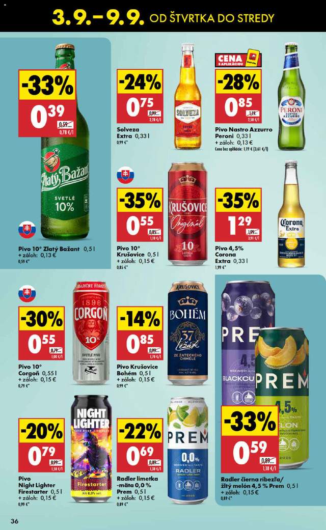 Nový Biedronka leták od 03.09.