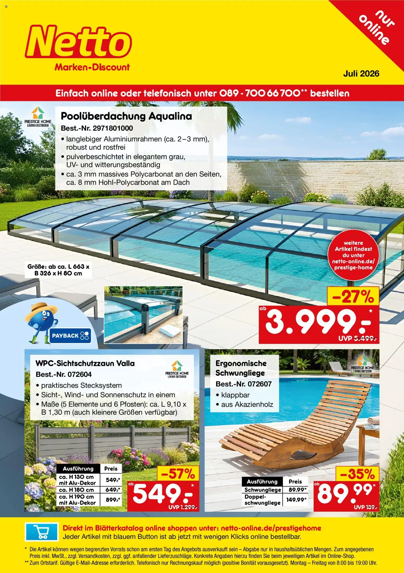 Vorschau von dem Prospekt des Geschäftes Netto Marken-Discount, gültig ab dem 01.07.2026