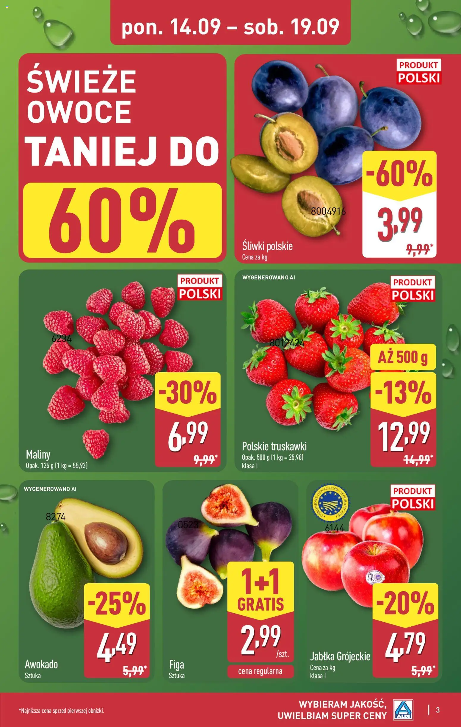 Pogląd gazetki "Aldi gazetka" ze sklepu Aldi ważnej od 14.09.2026