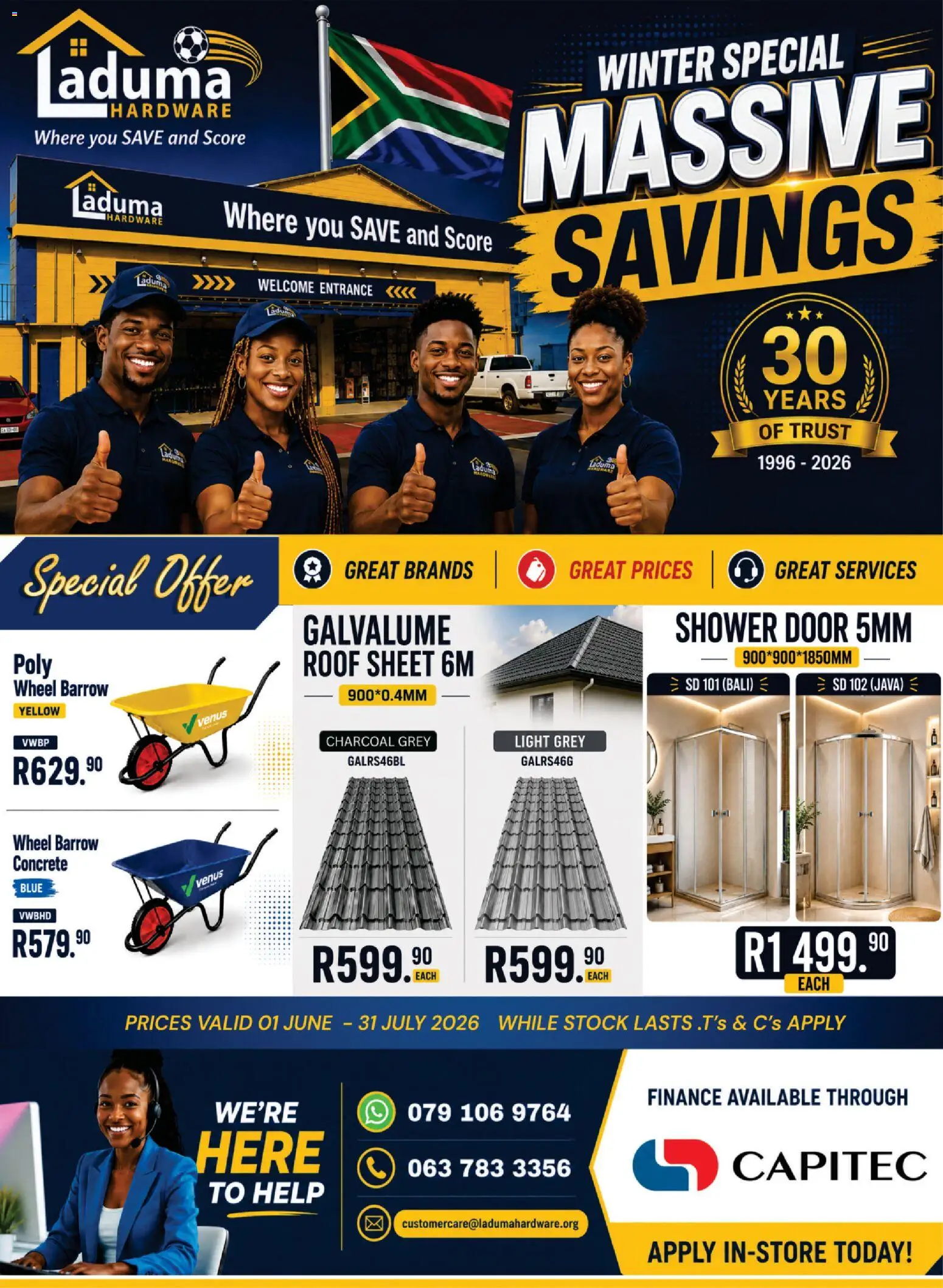 Preview of Laduma Hardware flyer valid from 01/06/2026
