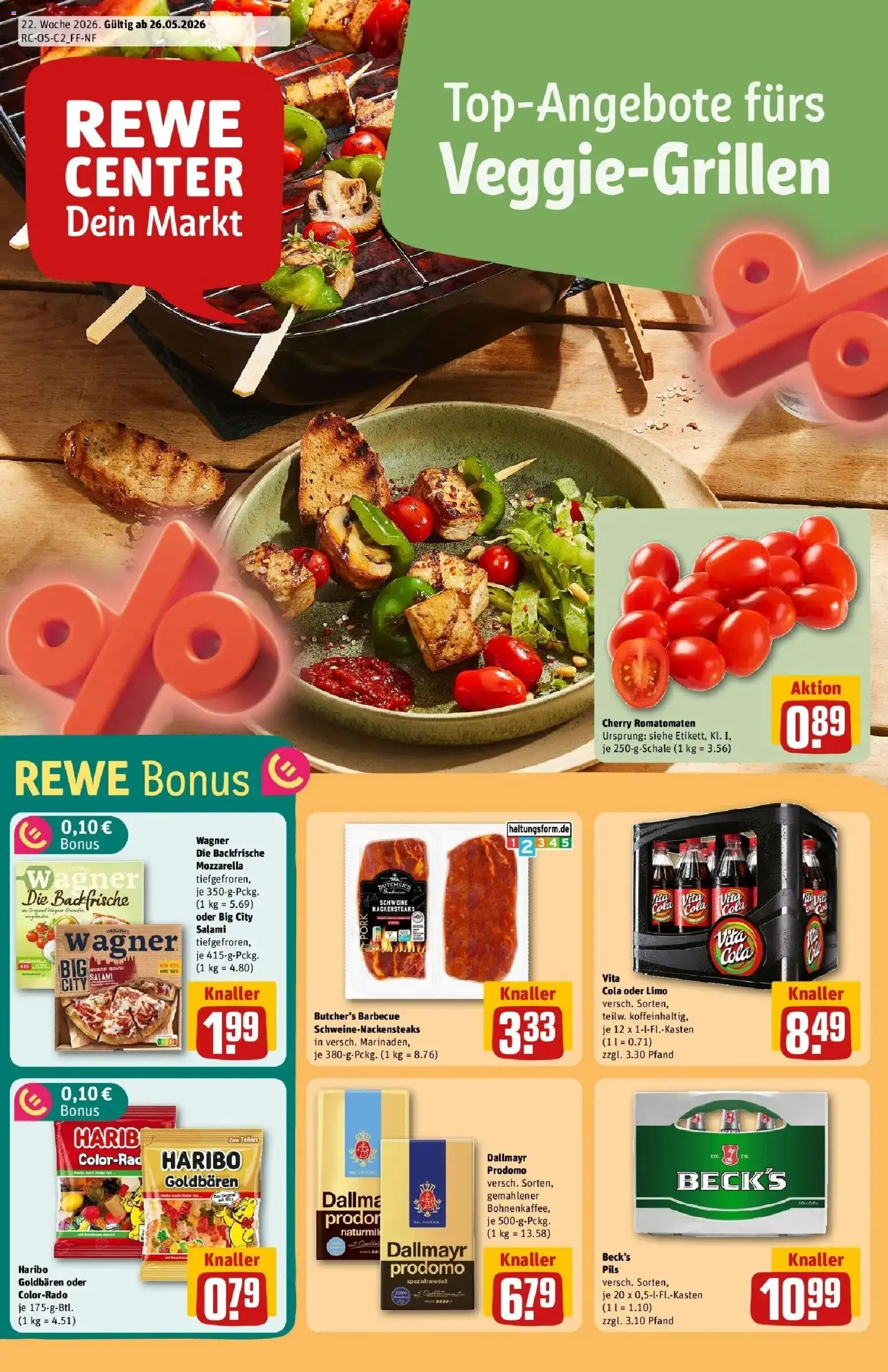 Vorschau von dem Prospekt des Geschäftes Rewe, gültig ab dem 26.05.2026