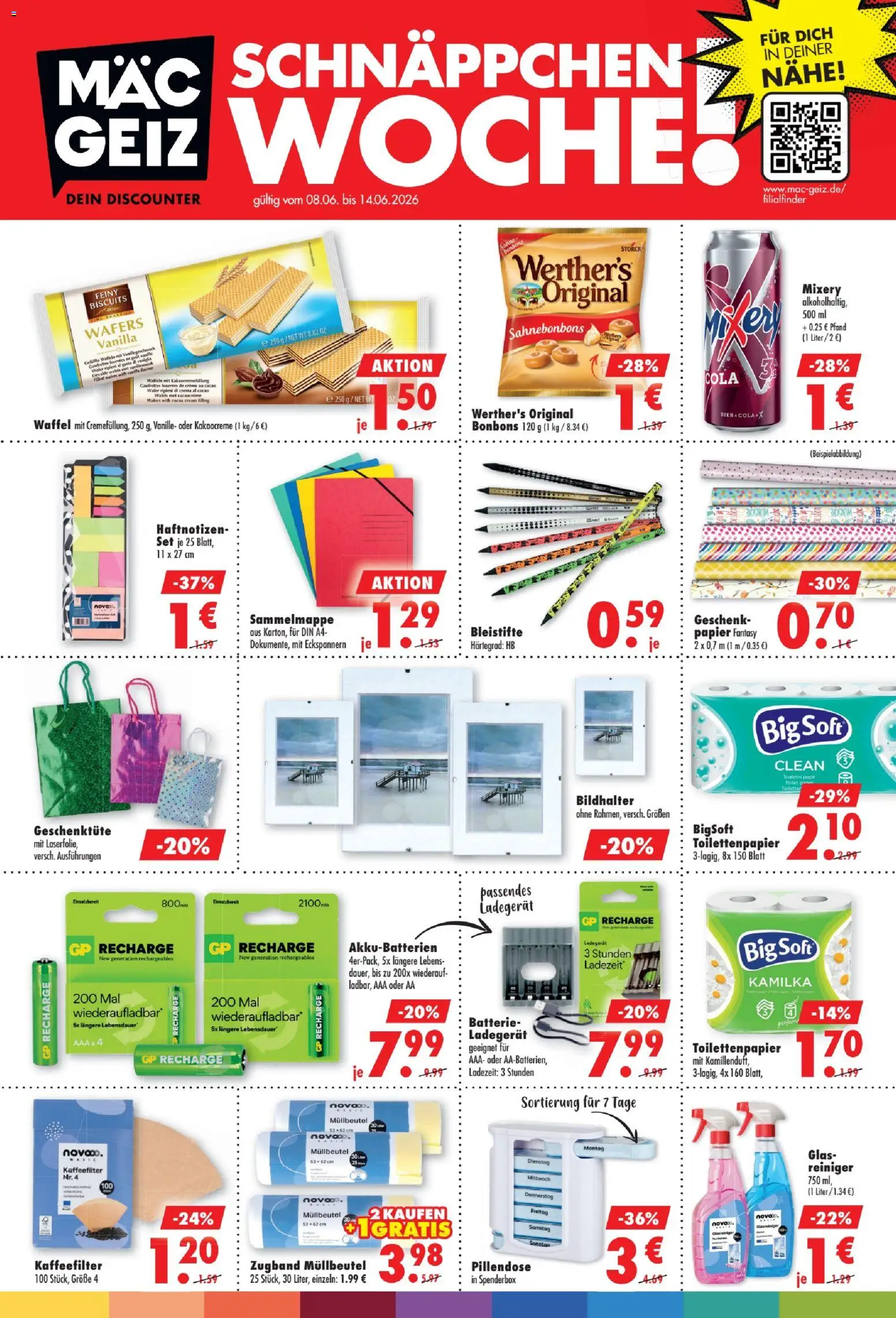 Vorschau von dem Prospekt des Geschäftes Mäc Geiz, gültig ab dem 08.06.2026