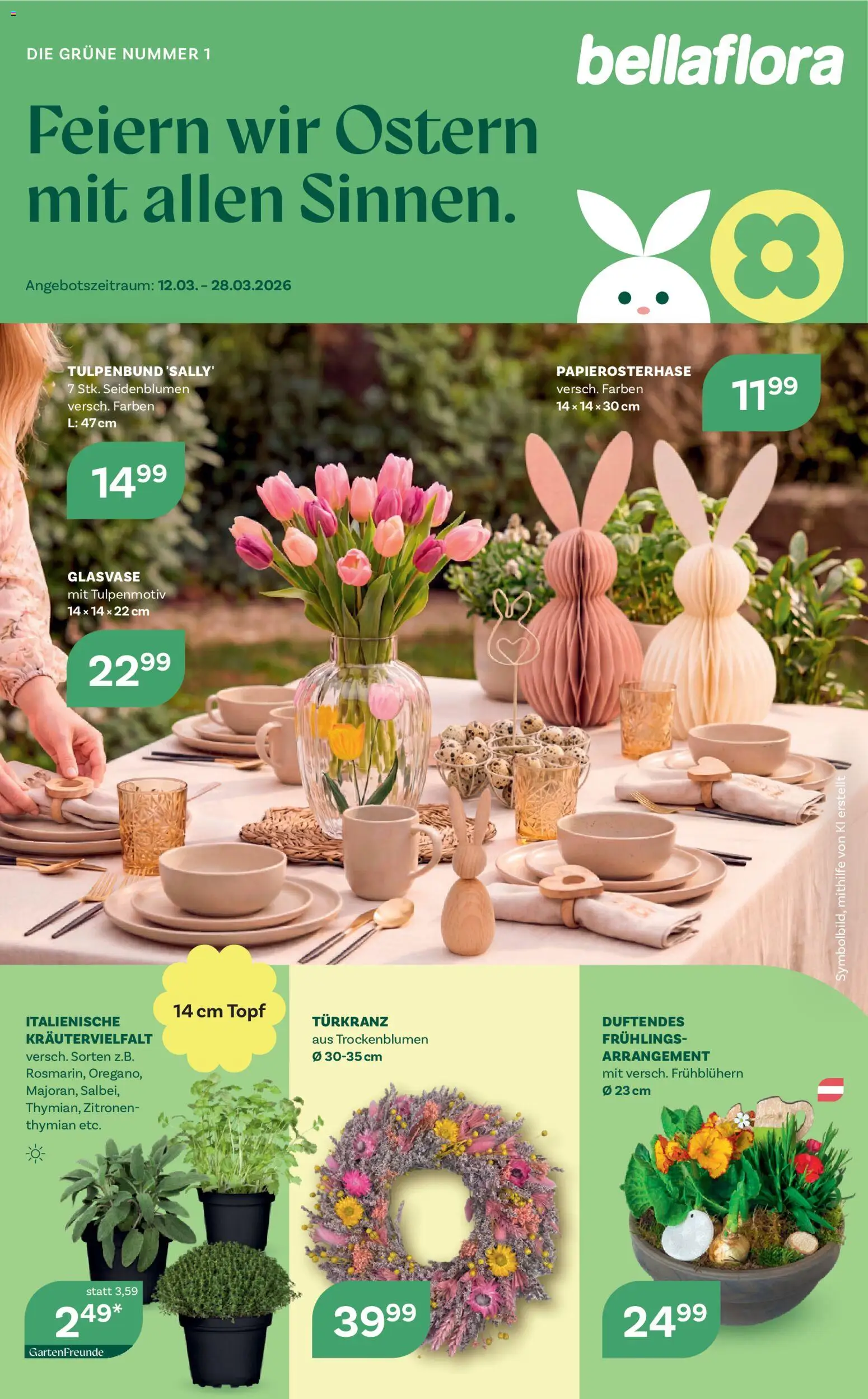 Vorschau der Angebote: bellaflora bellaflora Flugblatt gültig ab 12.03.2026