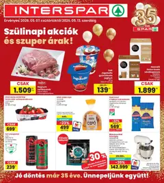 Interspar - Interspar akciós újság megtekintése, amely érvényes 2026.05.07.-től