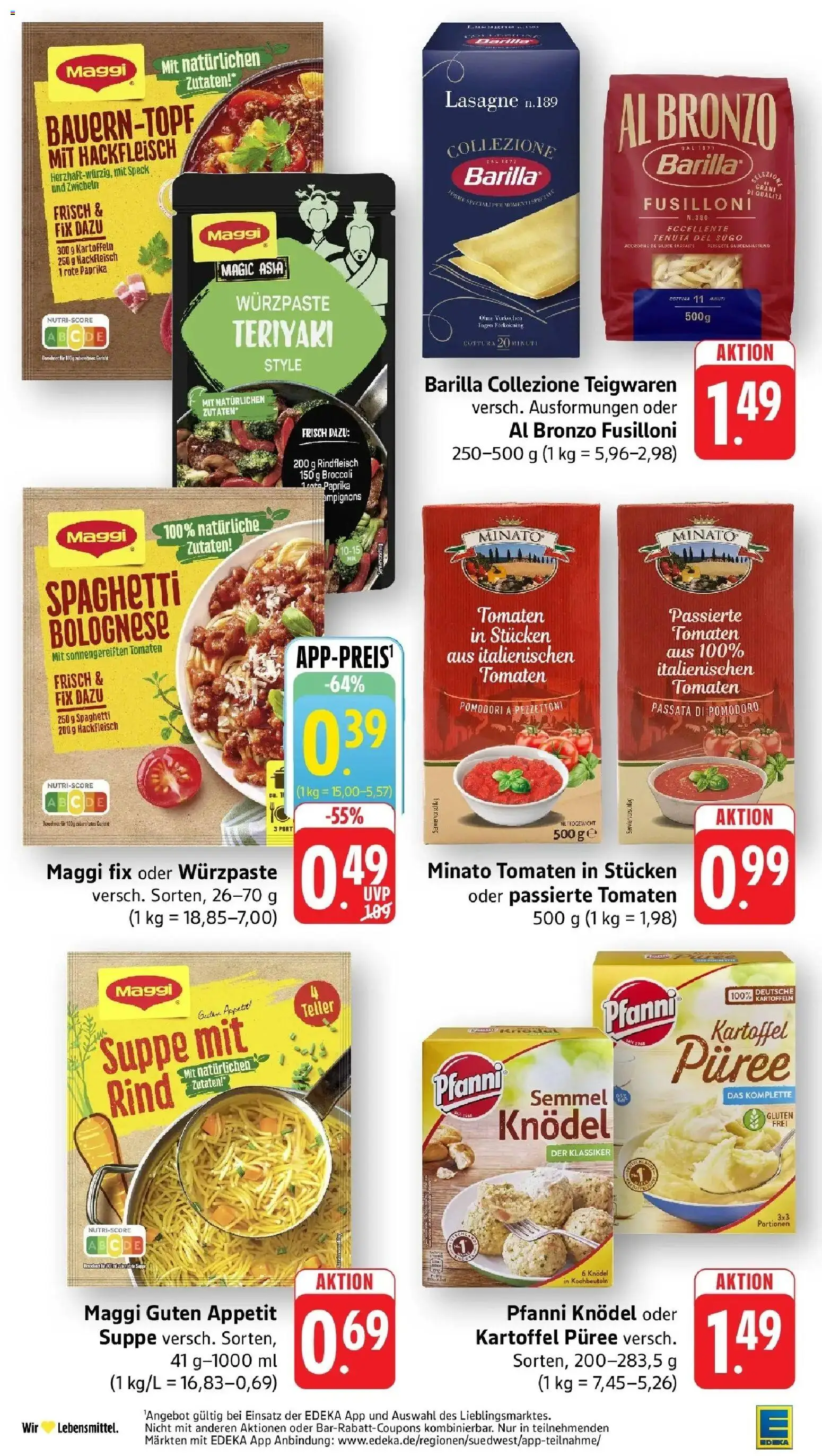 Vorschau von dem Prospekt des Geschäftes Edeka, gültig ab dem 12.10.2026