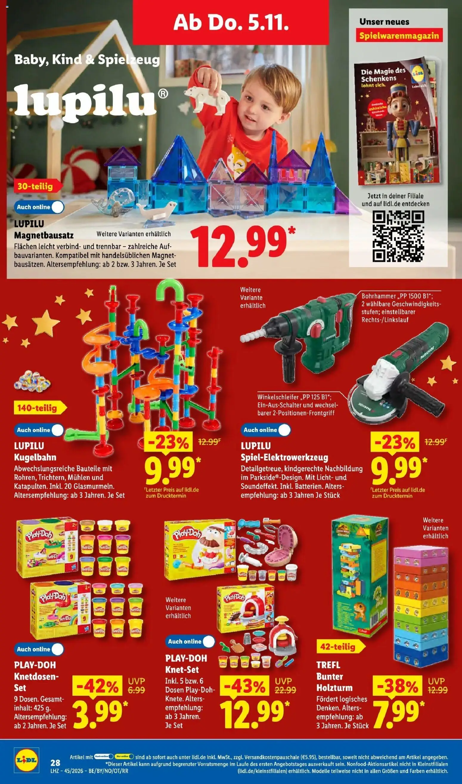 Vorschau von dem Prospekt des Geschäftes Lidl, gültig ab dem 02.11.2026