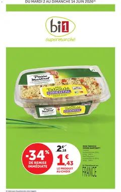 Prévisualisation de bi1 Catalogue supermarché du magasin bi1 formulaire valide 02/06/2026