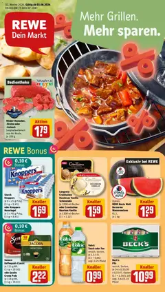 Vorschau von dem Prospekt des Geschäftes Rewe, gültig ab dem 03.08.2026