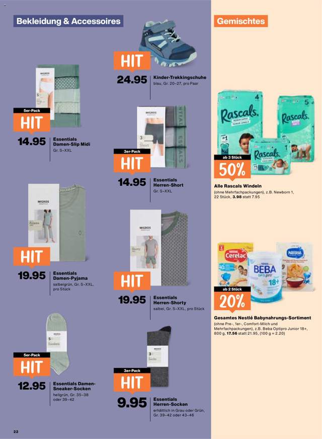 Neue Migros Aktionen ab 10.09.