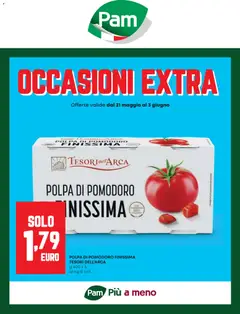 Anteprima dell'opuscolo PAM volantino Occasioni Extra dal negozio PAM valido da 21/05/2026