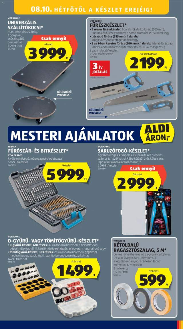 Új Aldi akciós újság 08.06.