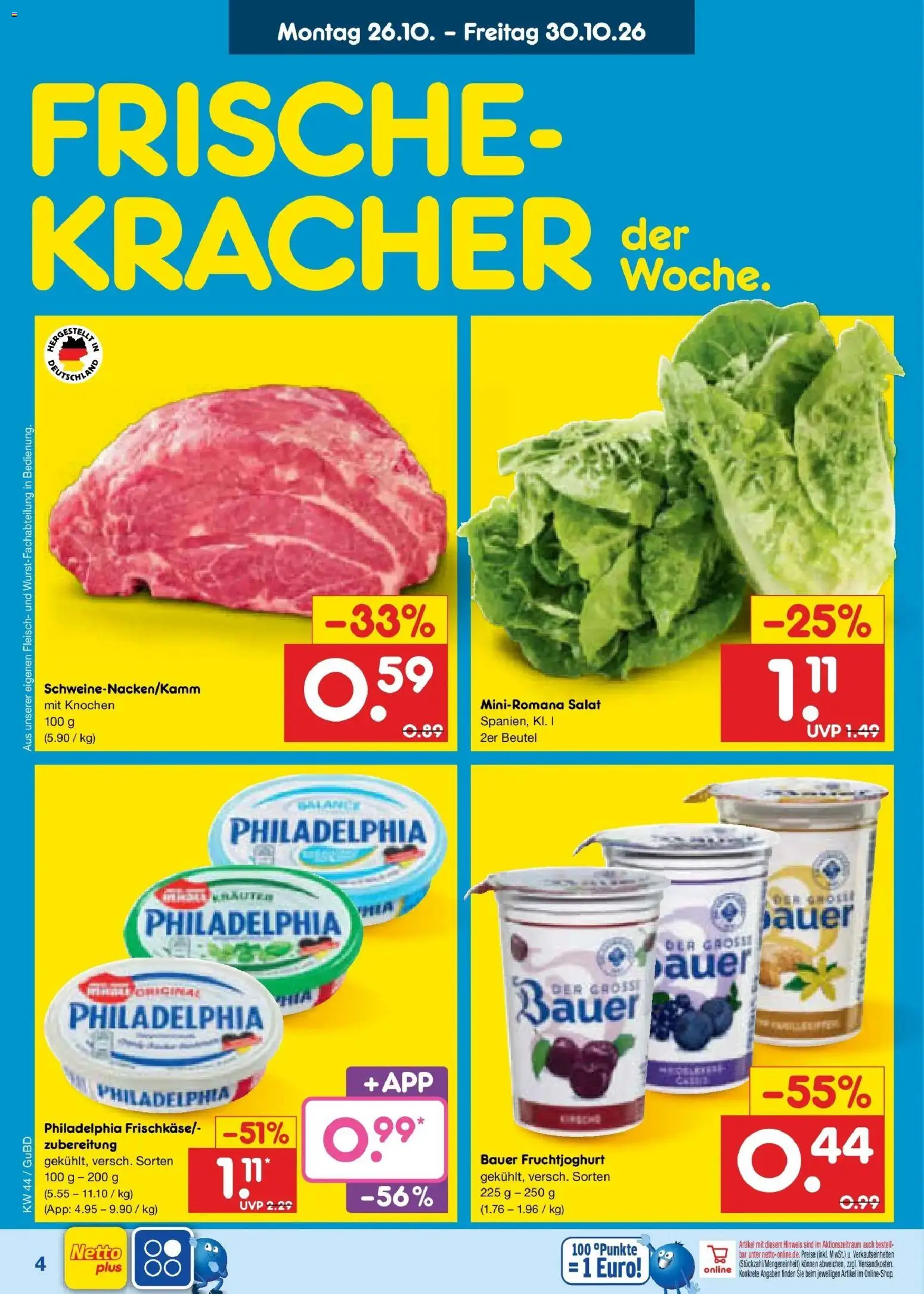 Vorschau von dem Prospekt des Geschäftes Netto Marken-Discount, gültig ab dem 26.10.2026