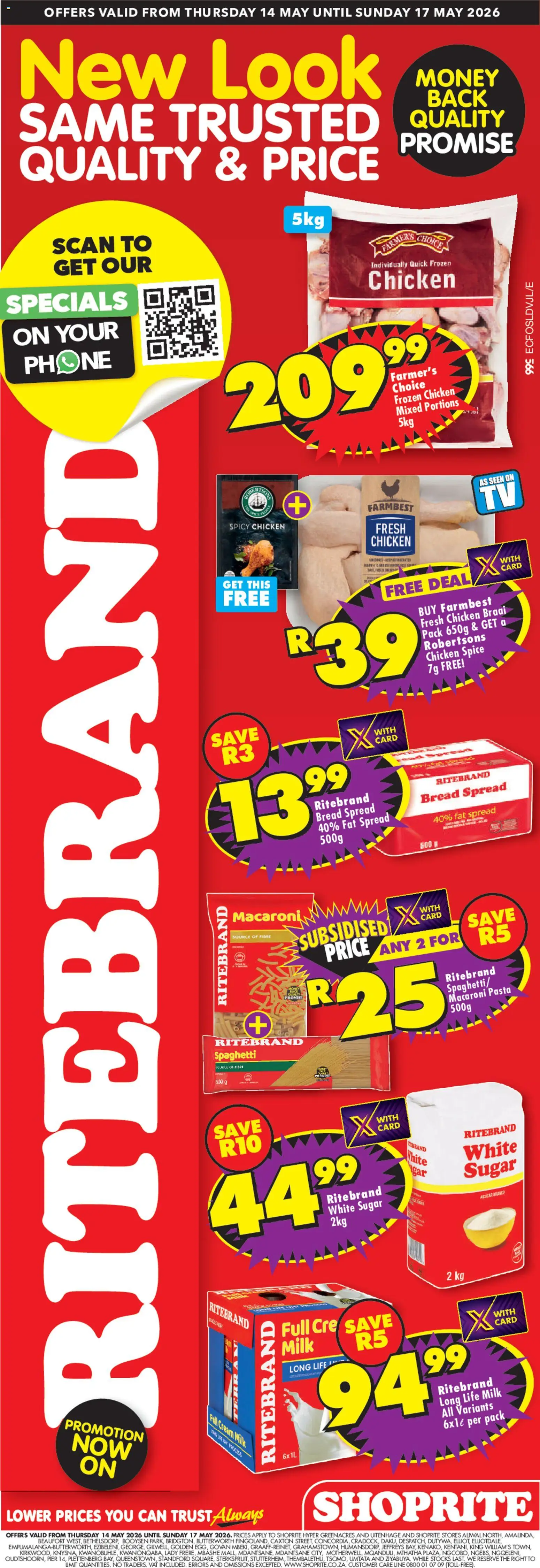 Preview of Shoprite flyer valid from 14/05/2026