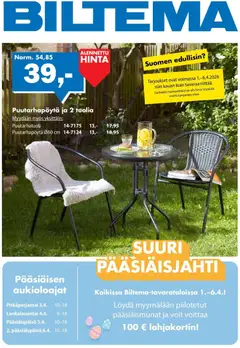 Kaupan Biltema Biltema tarjoukset esikatselu, voimassa 01/04/2026