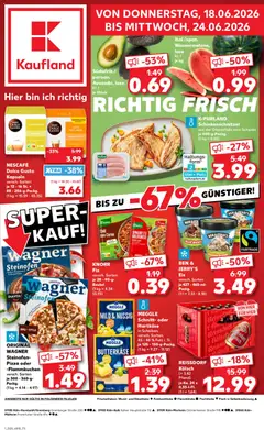 Vorschau von dem Prospekt des Geschäftes Kaufland, gültig ab dem 18.06.2026