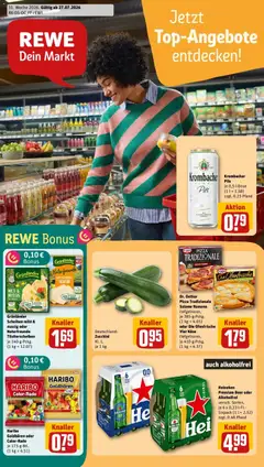 Vorschau von dem Prospekt des Geschäftes Rewe, gültig ab dem 27.07.2026