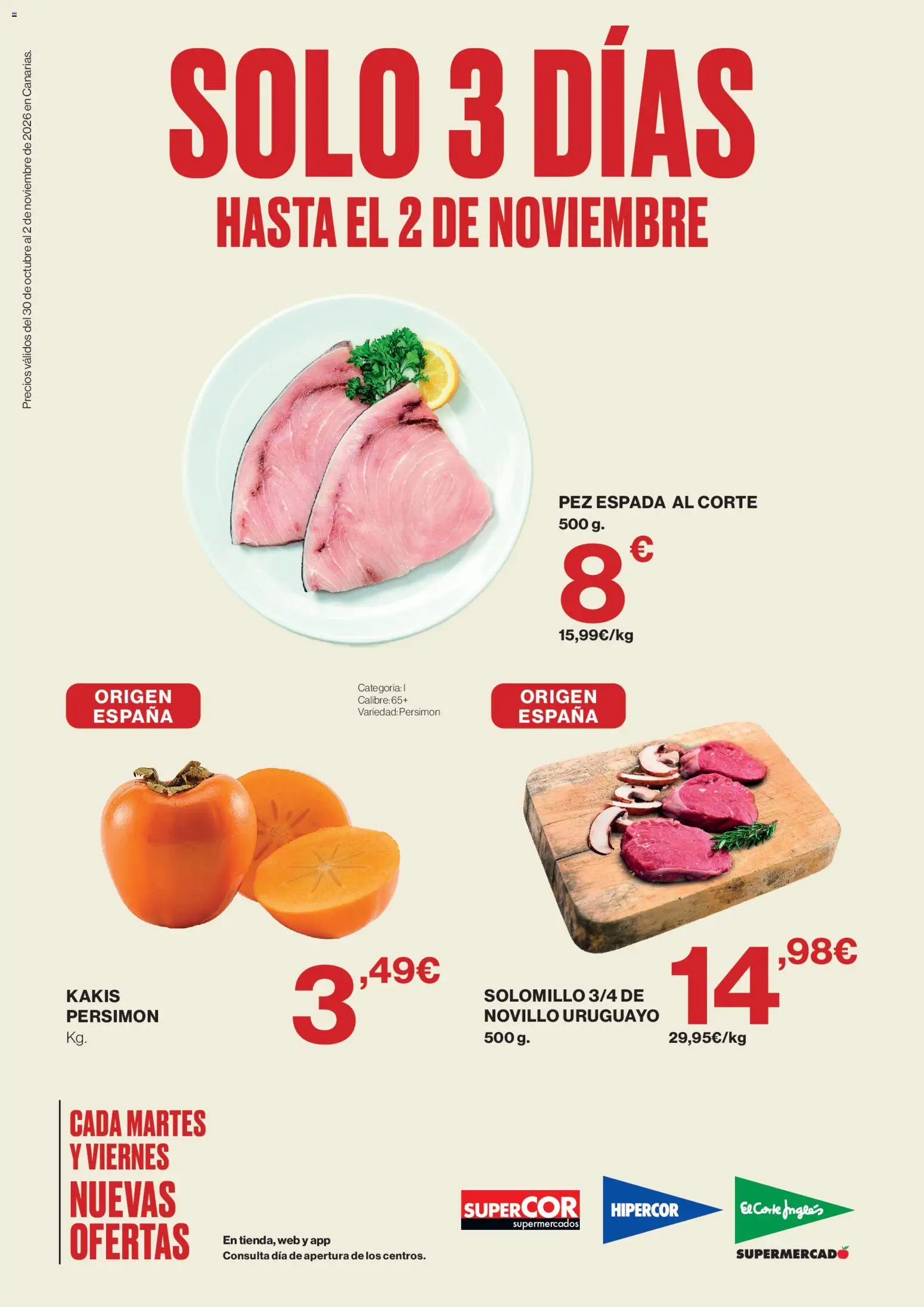 Vista previa del folleto de la tienda Supercor válido desde el 30/10/2026 