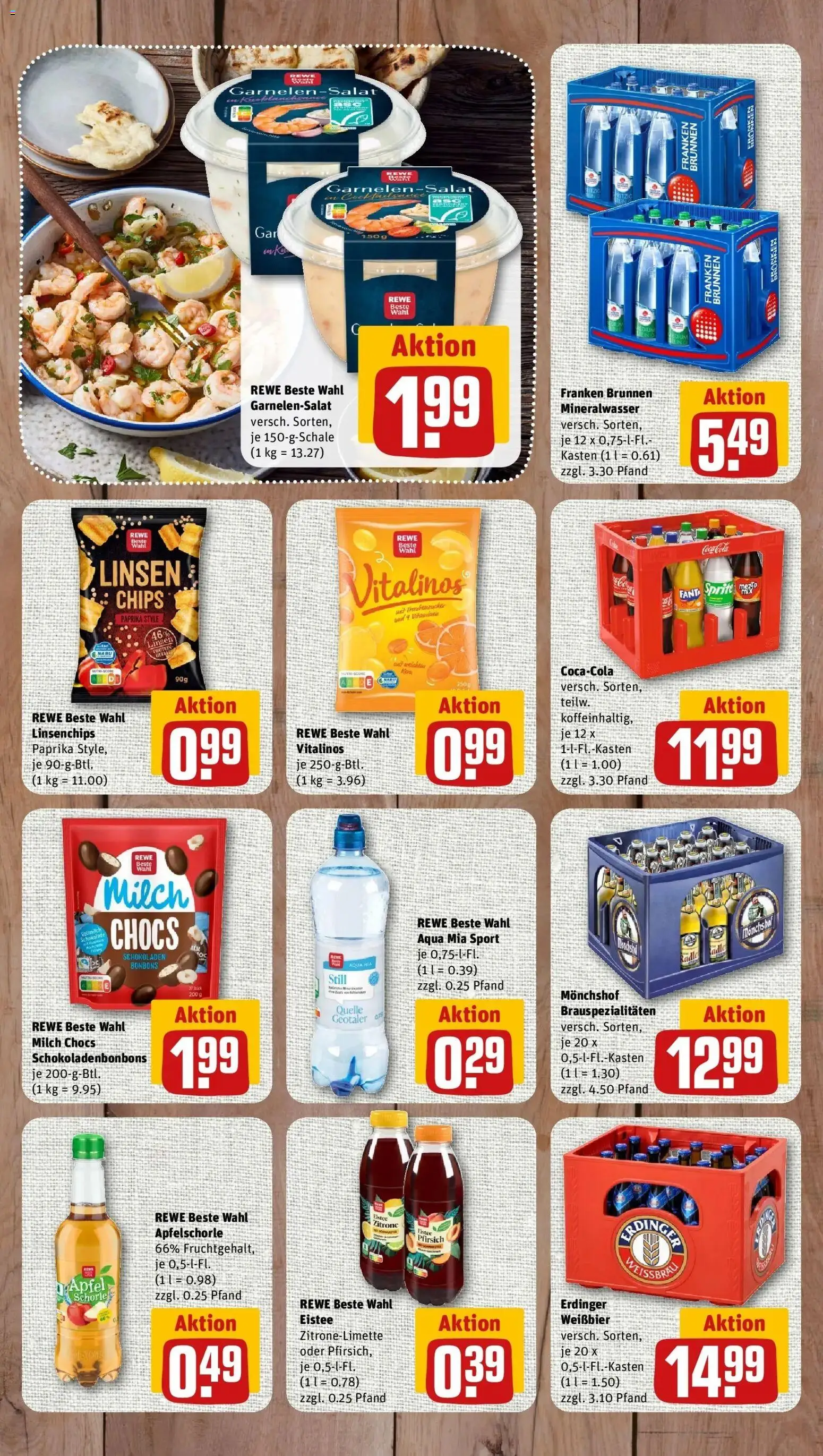 Vorschau von dem Prospekt des Geschäftes Rewe, gültig ab dem 26.10.2026