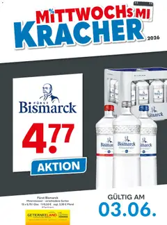 Vorschau von dem Prospekt des Geschäftes Getränkeland, gültig ab dem 03.06.2026