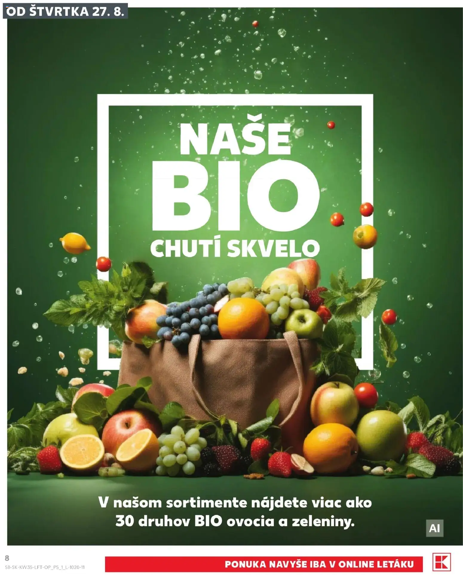 Náhľad Kaufland letáku platného od 27.08.2026