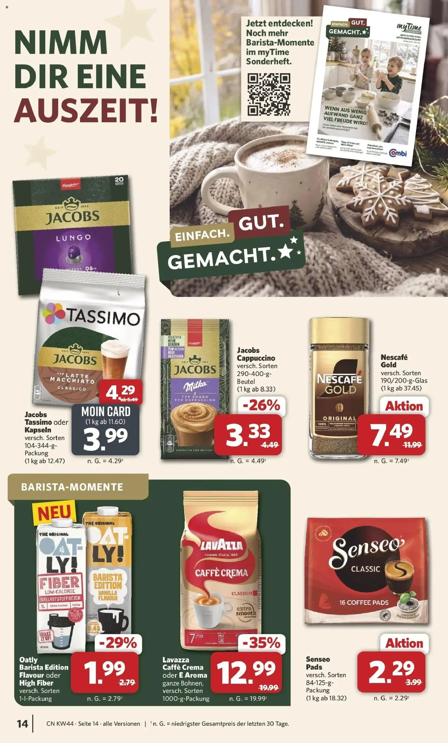 Vorschau von dem Prospekt des Geschäftes Combi, gültig ab dem 26.10.2026